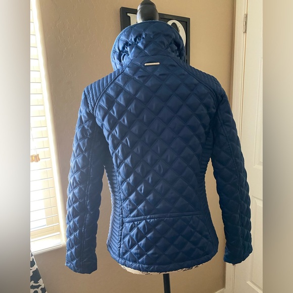 Marc New York Andrew Marc - Navy Blue Quilted Puffer Jacket - Sz Small - Picture 7 of 12